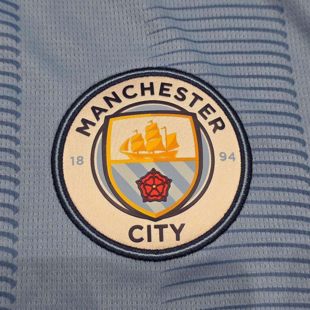 プーマ　ブラックアイパッチ　マンチェスターシティ　ハーランド　ユニフォーム　L