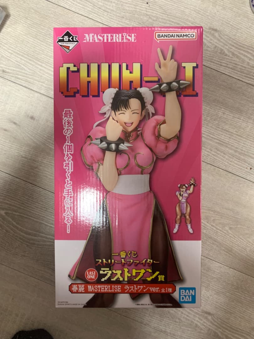 ストリートファイター　一番くじ　春麗　ラストワン賞　おまけ付き