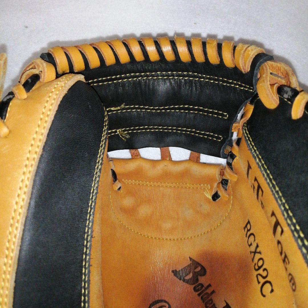 ★キャッチャーミット★Rawlings 軟式グローブ 右投げ用 飴色