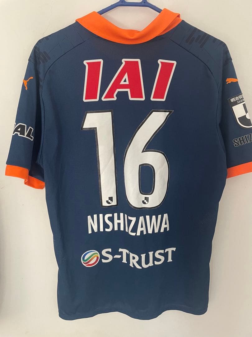 清水エスパルス 西澤健太 16 サッカーユニフォーム 3XL