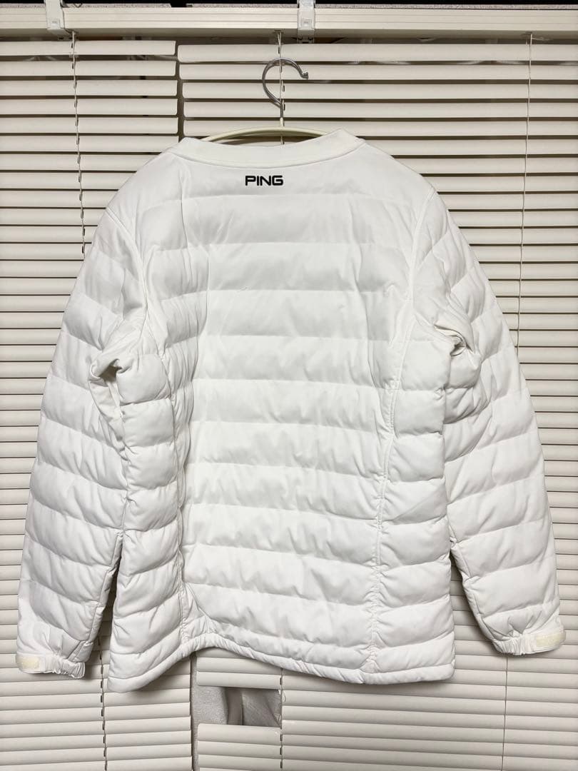 PING ホワイト ダウンジャケット