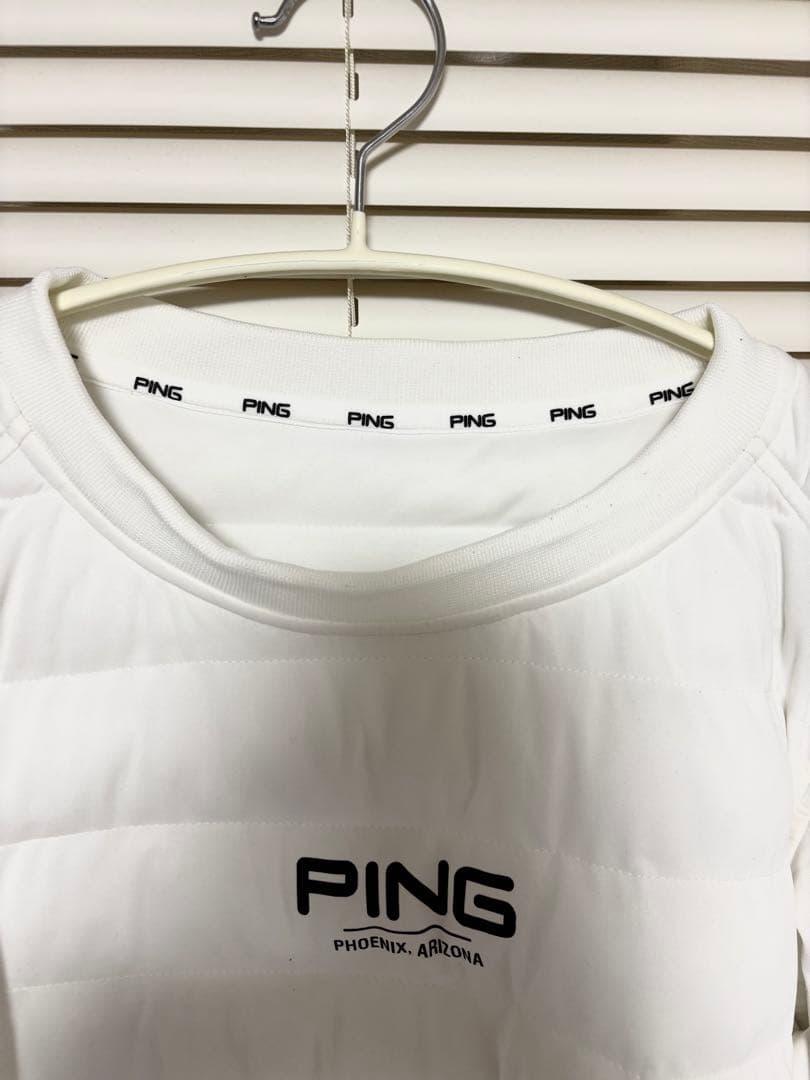 PING ホワイト ダウンジャケット