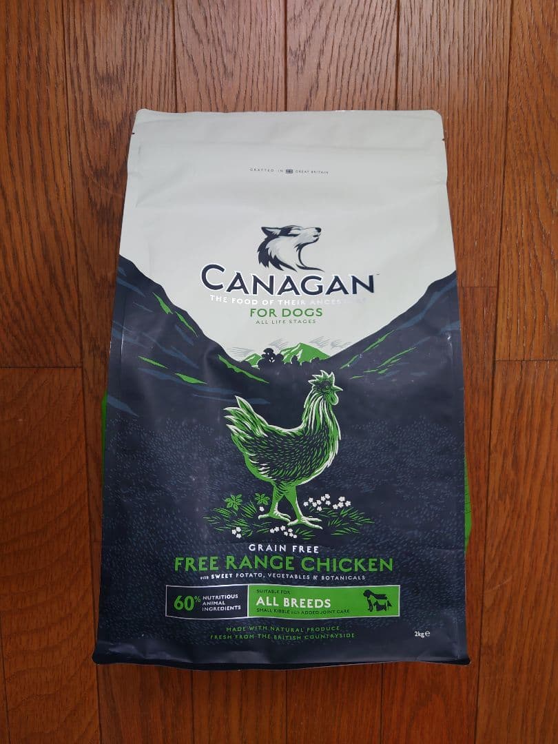 CANAGAN グレインフリー ドッグフード 60 チキン　2kg×3袋
