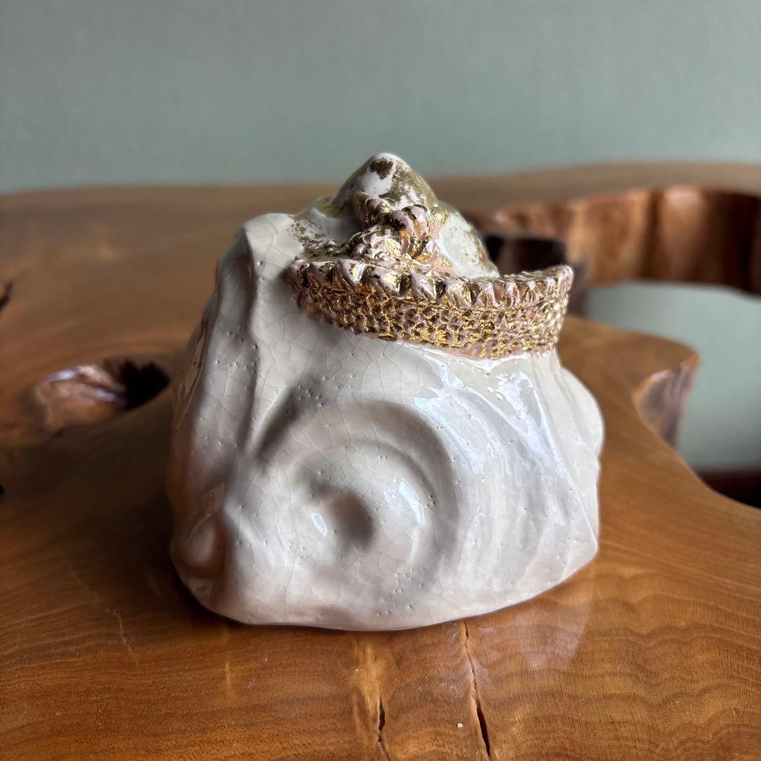 六兵衛窯 辰年 「宝龍」干支置物 清水焼 陶芸 たち吉 共箱