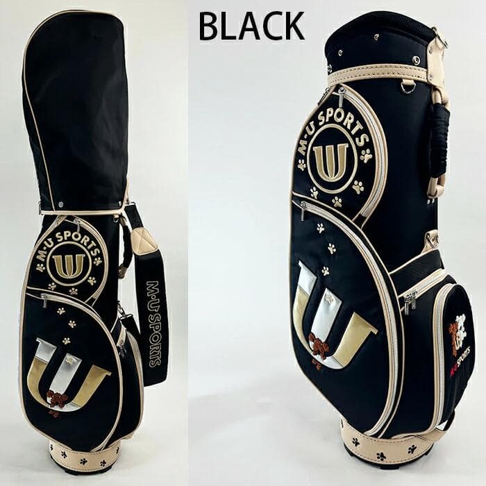 ≪ MU SPORTS ≫ 703R6152　8.5型 BK キャディバック