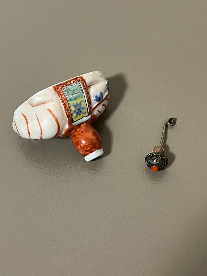 18世紀頃 象 タバコ瓶 磁器 アンティーク 希少