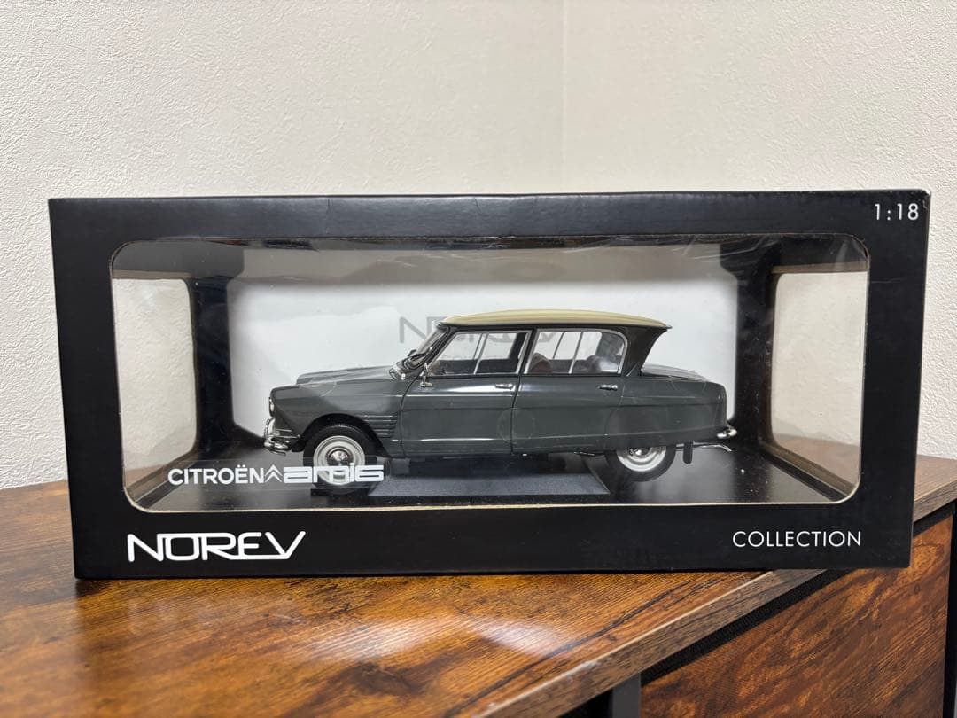 シトロエン　ami6 ノレブ　ミニカー 1/18 グレー　レア　アミ6