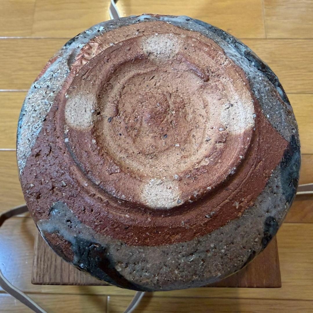 吉川水城 鉄絵茶碗