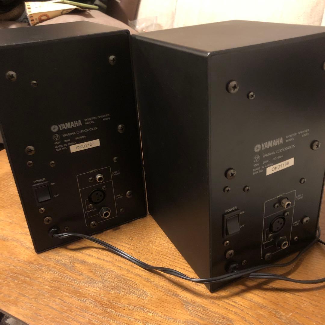 Yamaha MSP3 スタジオモニタースピーカー ブラック　ペア