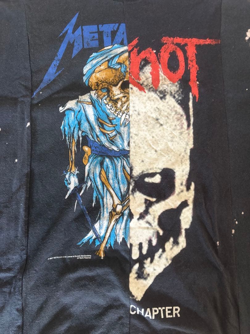 メタリカ Tシャツ ビッグシルエット スカルデザイン　お値下げ可能