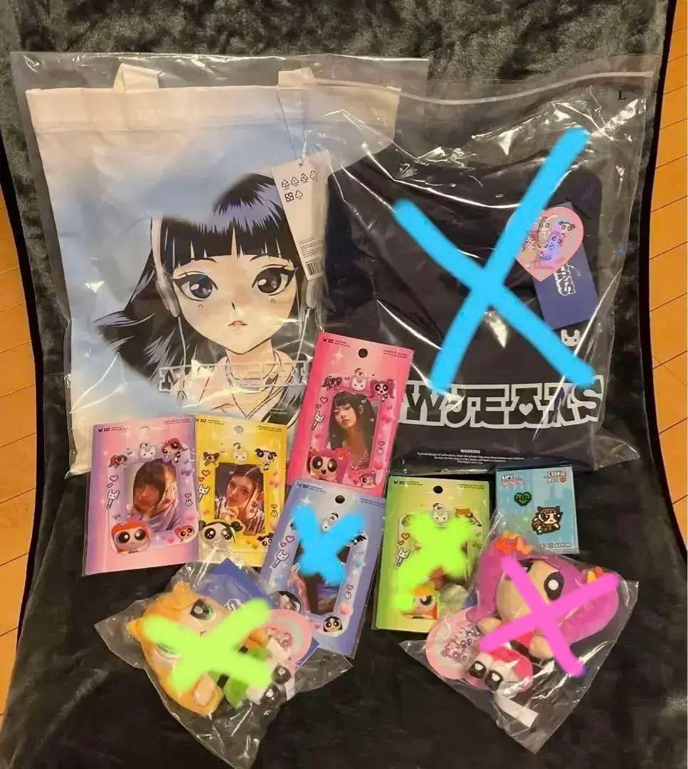 newjeans LINE FRIENDS 公式　バラ売り可