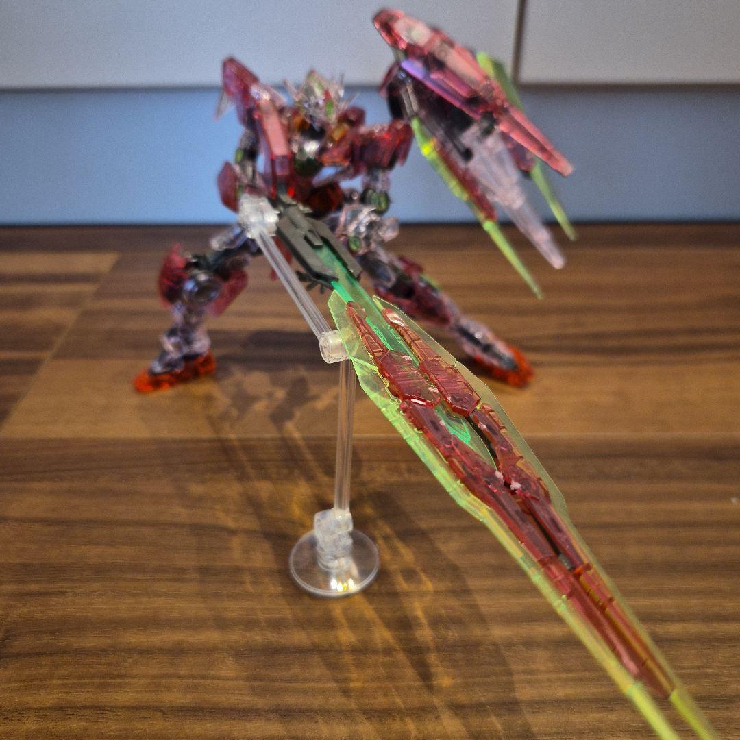 RG ガンプラ ダブルオークアンタ ガンダムベース