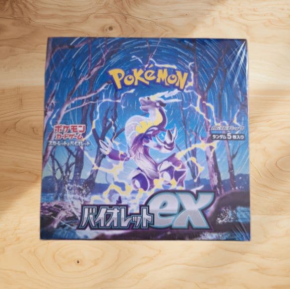 ポケモンカード　バイオレットex　シュリンク付1BOX
