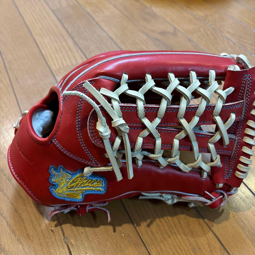 限定品　アールグレイス硬式グローブ　外野手