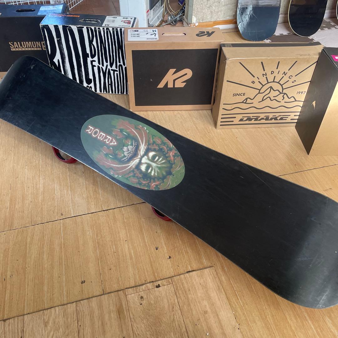 ARBOR×FLUX　アーバー　スノーボード　フラックス　バインディング付