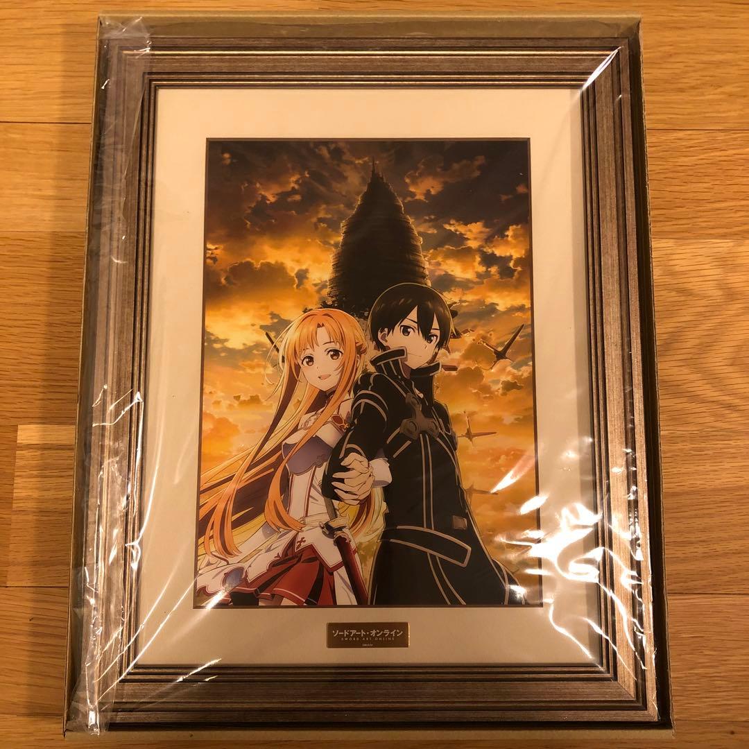 ソードアート・オンライン ゲームクリア記念商品 キャラファイングラフ A4