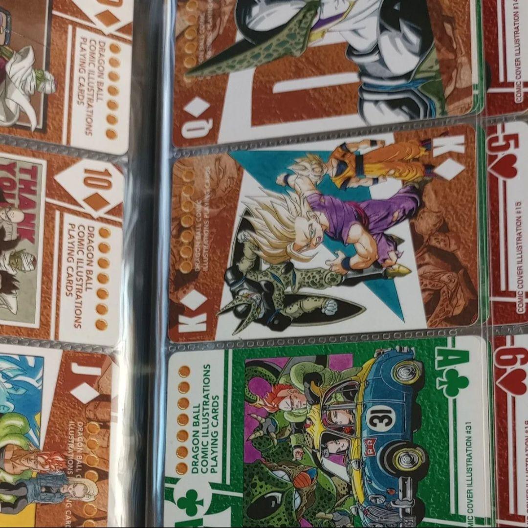 超希少　ドラゴンボール　コミックイラストレーションズ　プレイングカード
