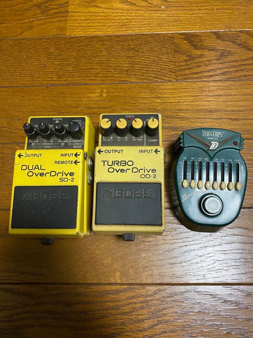 BOSS SD-2 OD-2 FISH&CHIPS BAN‐EQ