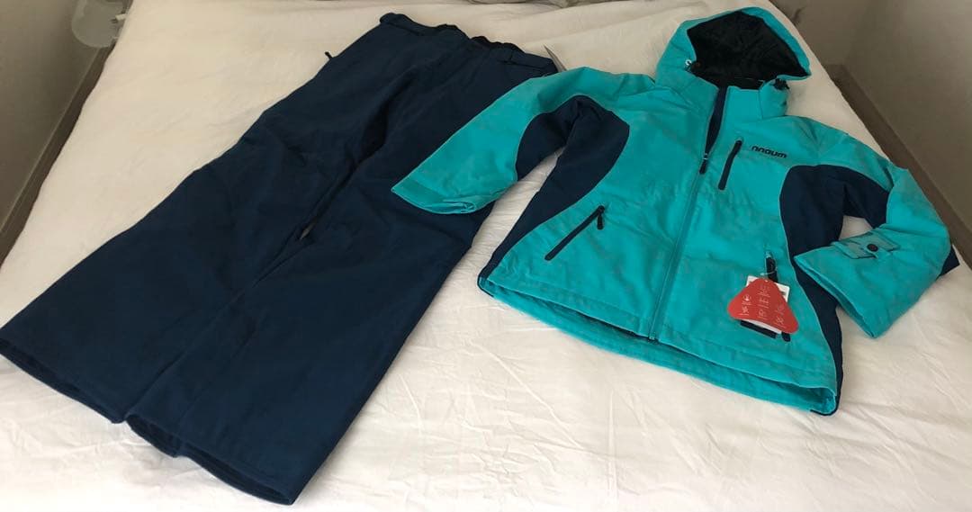 NNOUM ノアム スキーウェア 上下セット ジャケット パンツ M 軽量