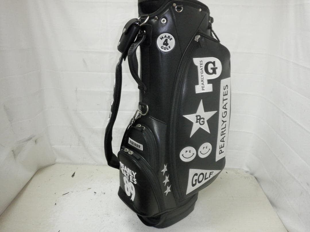 希少★PEARLY GATES★パーリーゲイツ★限定カラー★美品★スタンド★BK