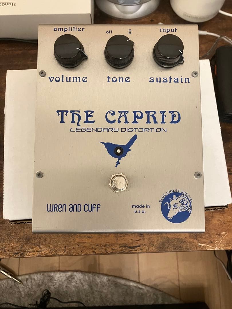 ギター Wren and Cuff The Caprid blue violet