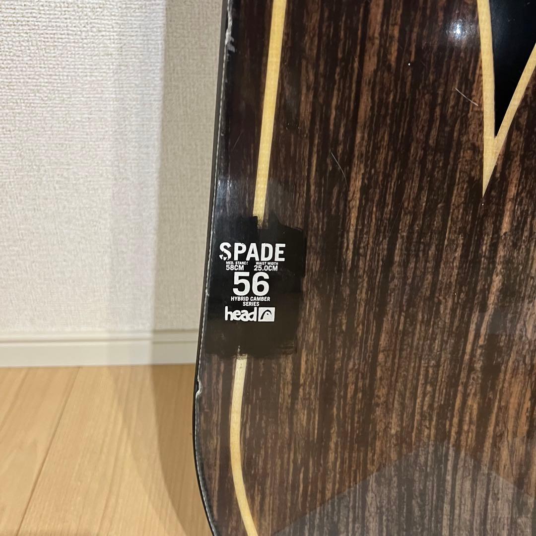 ヘッド SPADE 156cm ハイブリッドキャンバー LYT TECH 木目調