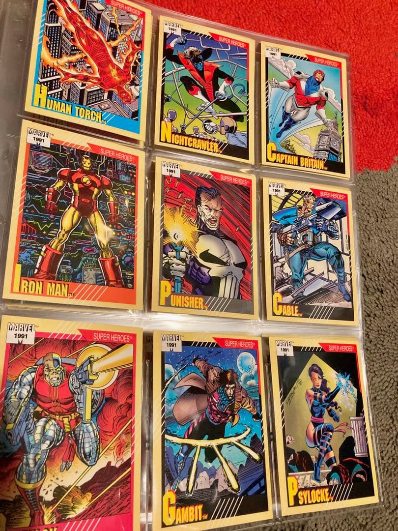 1991 マーベル・ユニバース シリーズ2 レギュラーカード全162種