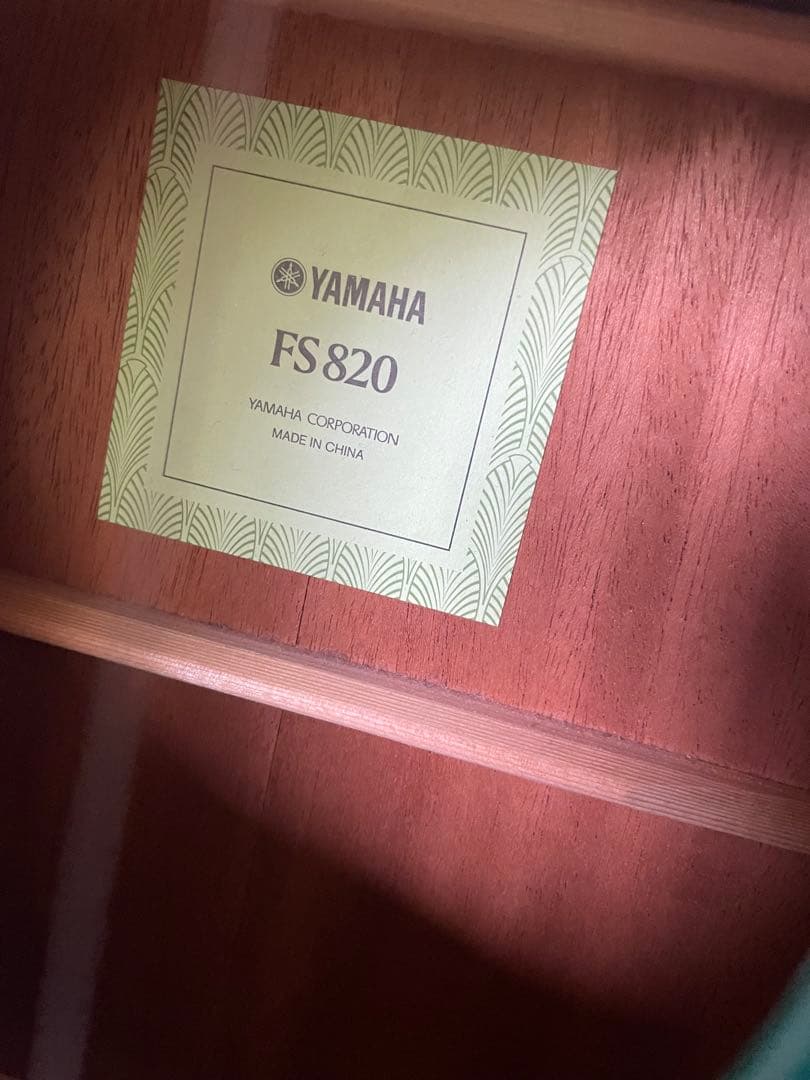 H*d様 【希少カラー】YAMAHA FS820 ヤマハアコースティックギター