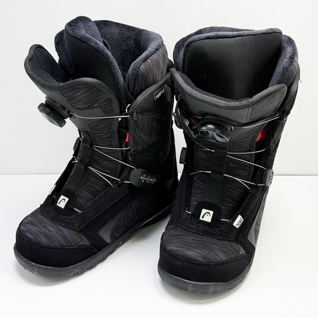 美品 head BOA スノーボードブーツ Galore ブラック 22.5cm
