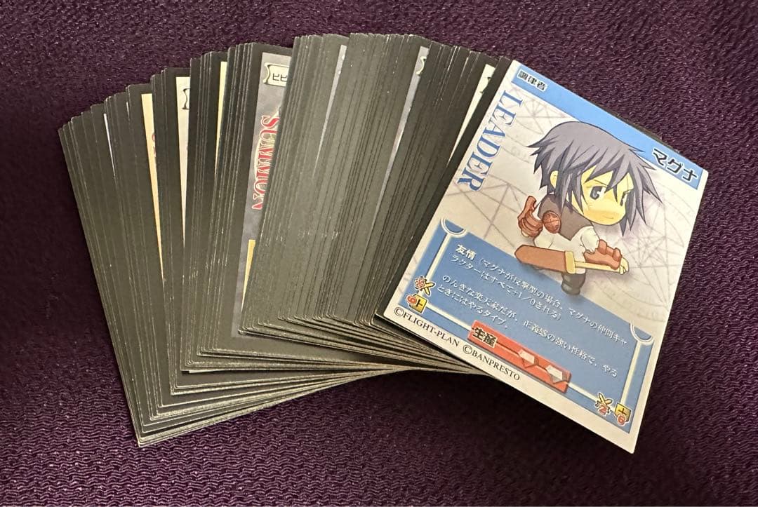 サモンナイト　トレーディングカード　セット　大量　リューグ　ミニス　パッフェル