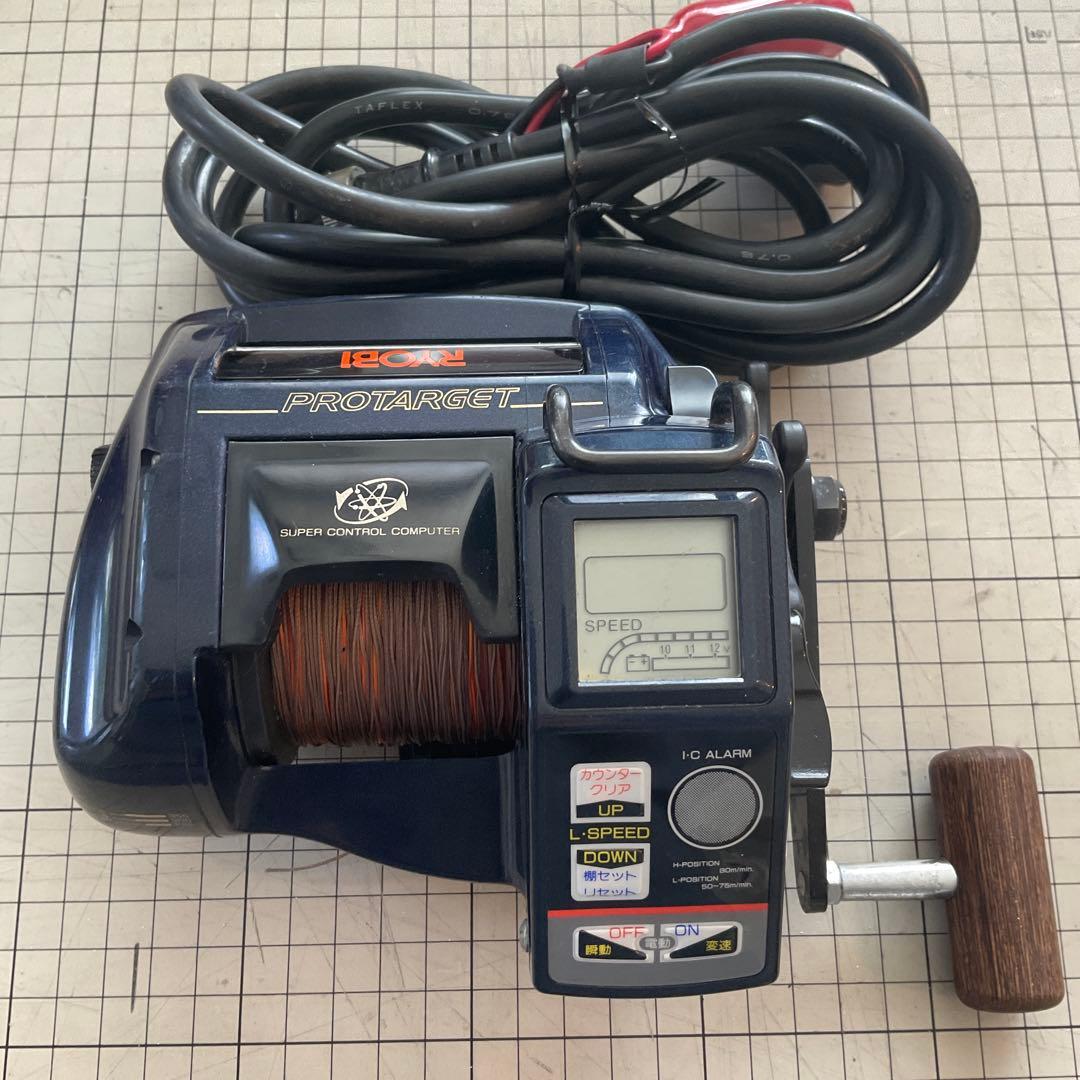 オ*ム様 電動リール　RYOBI リョービ セラテック AD電動80 プロターゲ