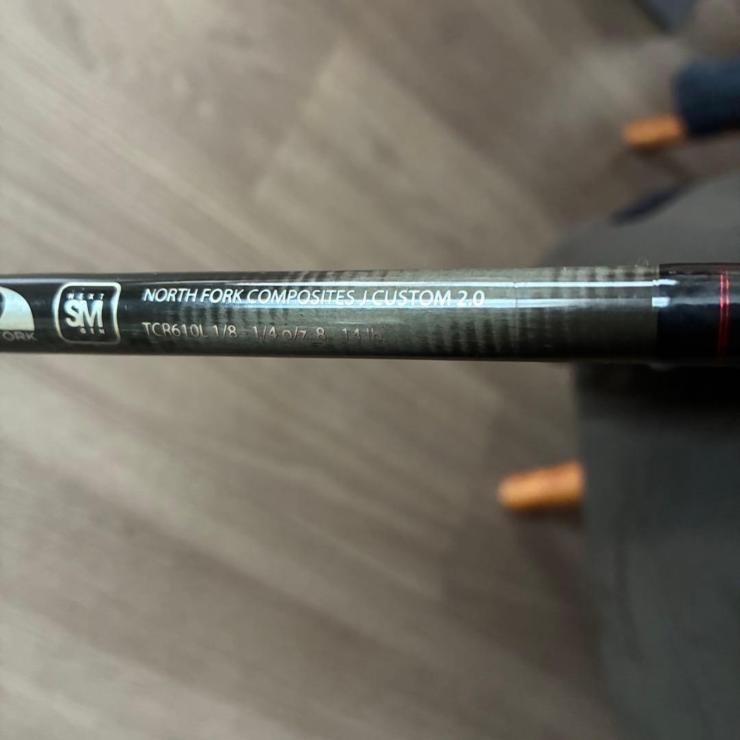 ノースフォークコンポジットＪcustom TCR610L 2/8までの価格です。
