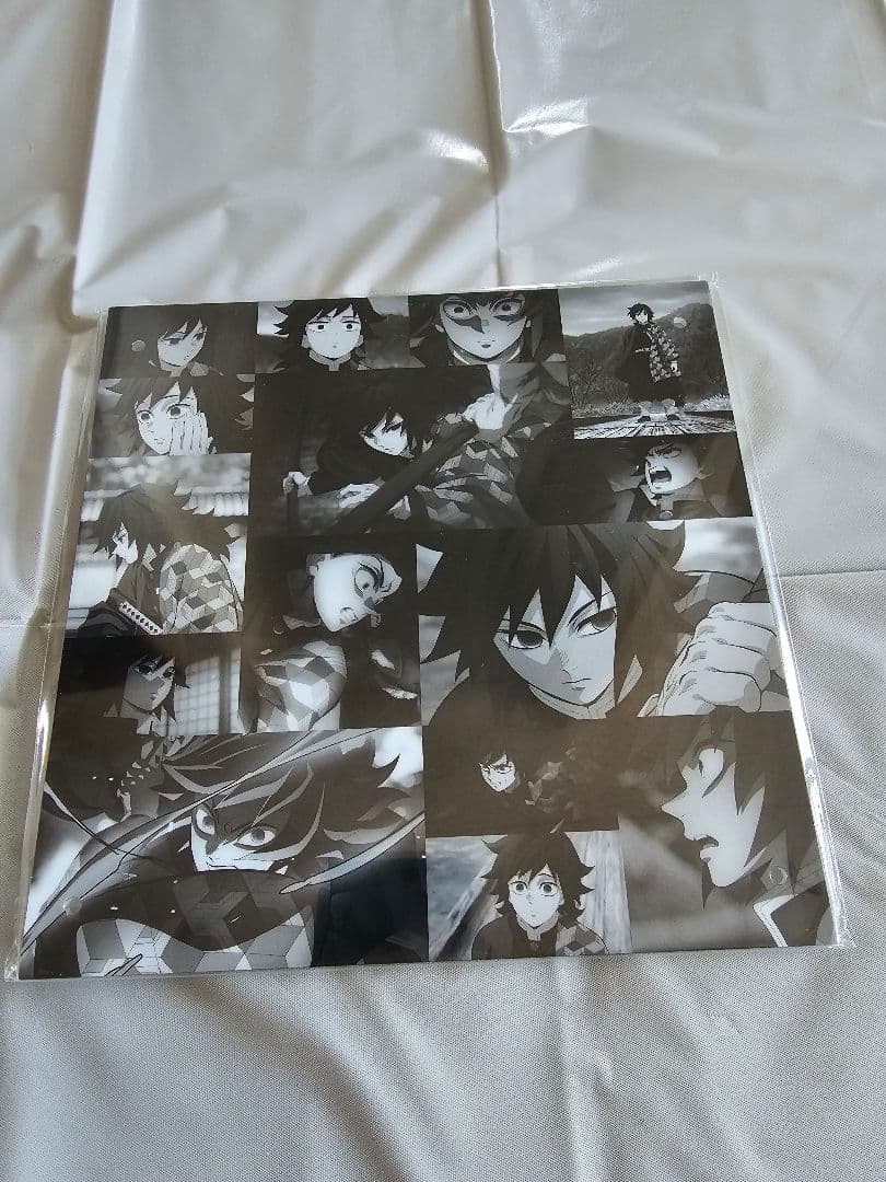 鬼滅の刃　冨岡義勇　柱稽古編　 コラージュレイヤードパネル