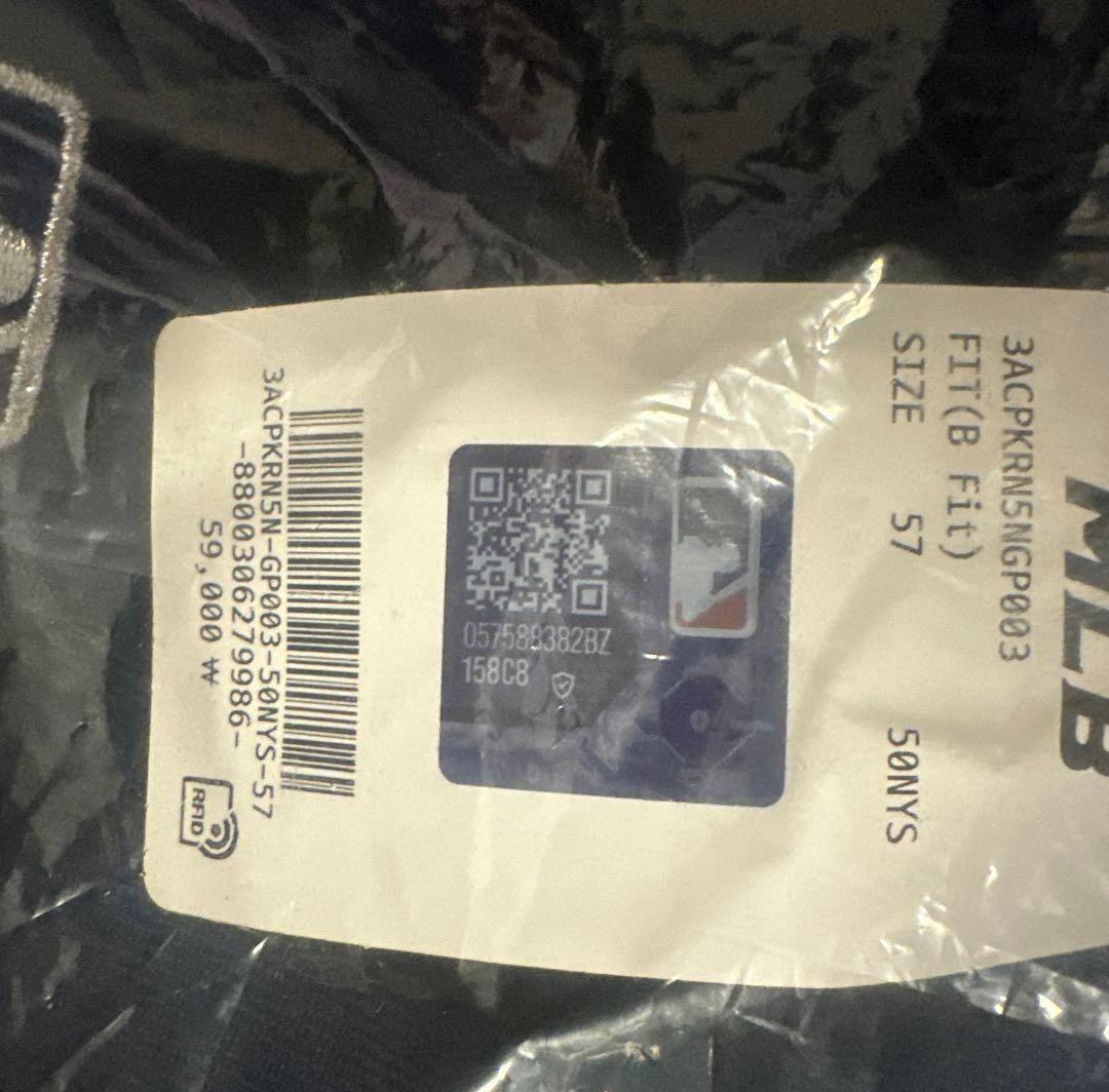 [今週のみの価格]aespa カリナ MLBKorea限定 キャップ ネイビー