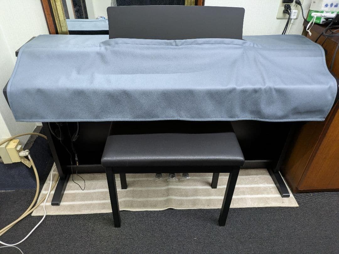 ◆Blue◆カワイ電子ピアノ 椅子・ヘッドフォン付き KDP75B