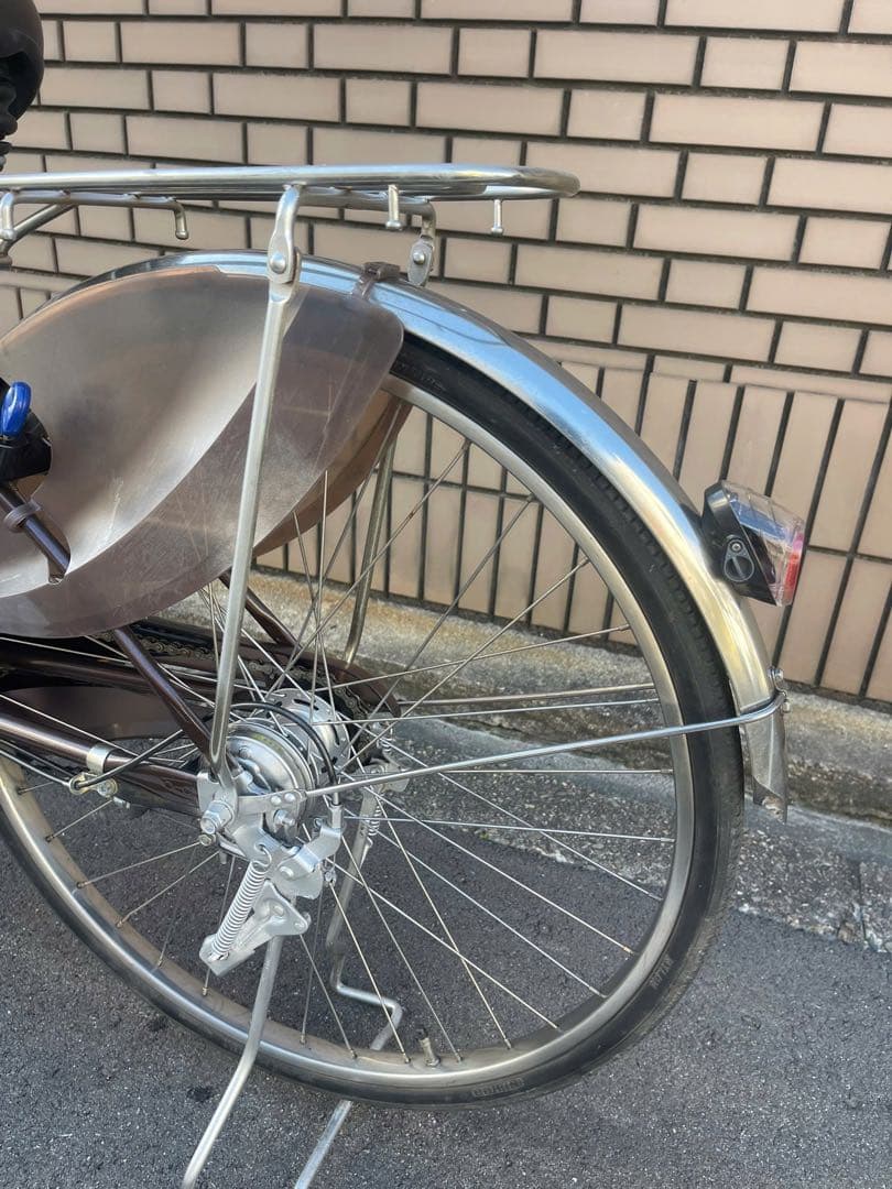 16Ah パナソニック電動アシスタント自転車26インチ。充電器箱付き