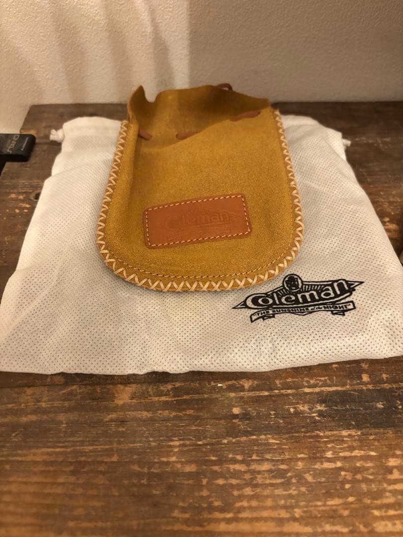 コールマン ランタン用　レザーマントルポーチ