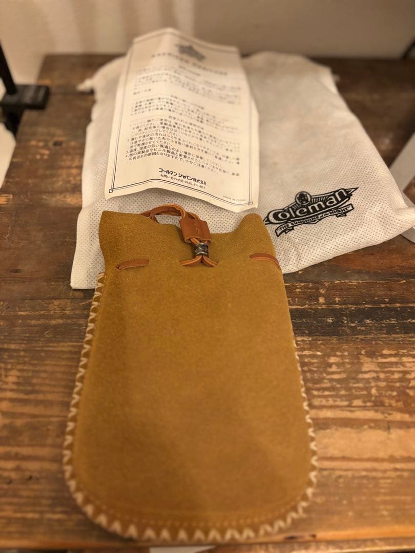 コールマン ランタン用　レザーマントルポーチ