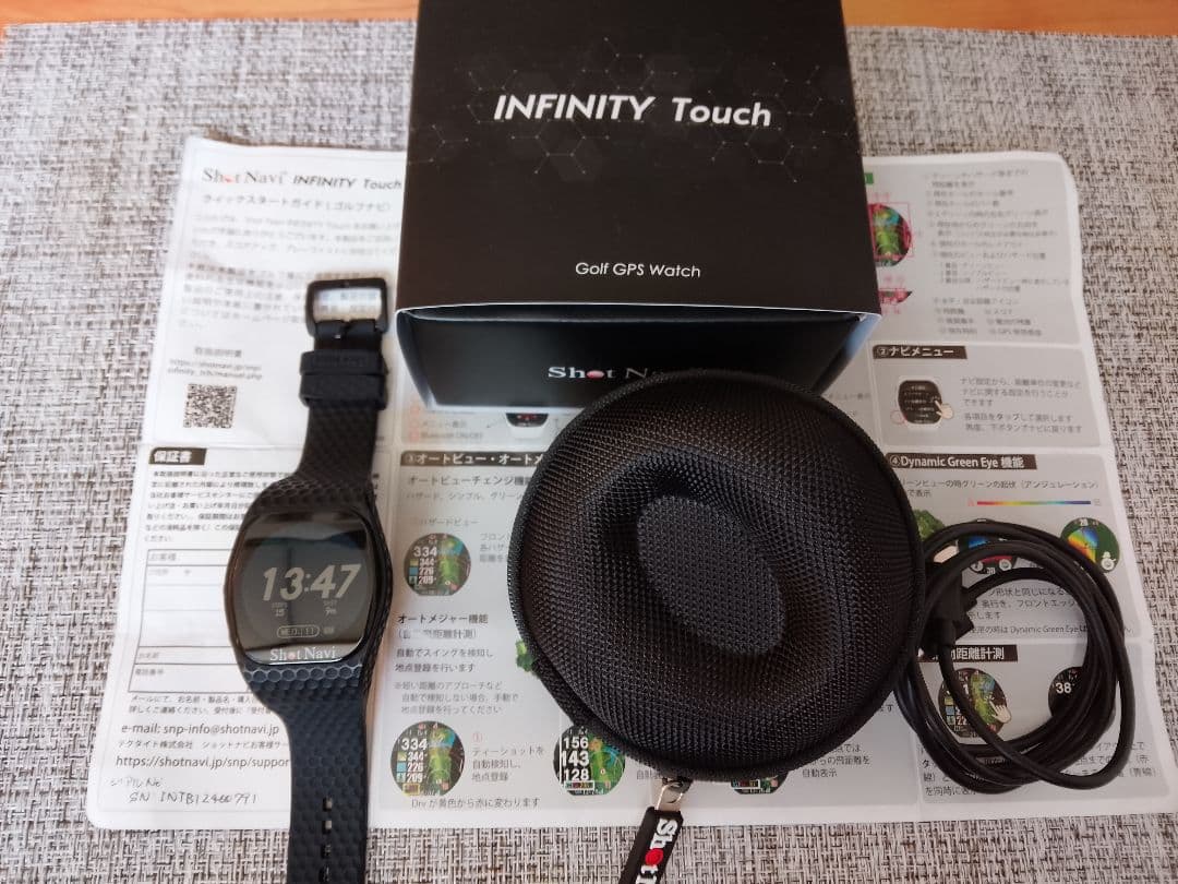 Shot Navi INFINITY Touch 2024モデル Black