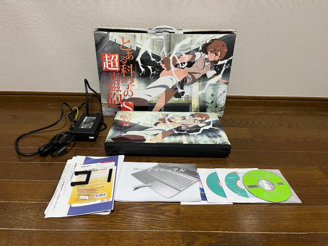 最終値下げ　とある科学の超電磁砲　ビジュアライズノートパソコン　御坂美琴