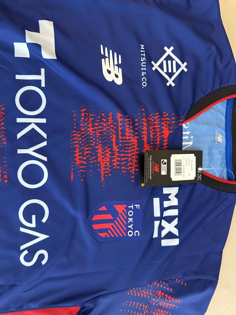 【タグ付き未使用】FC東京25シーズン1stユニフォーム