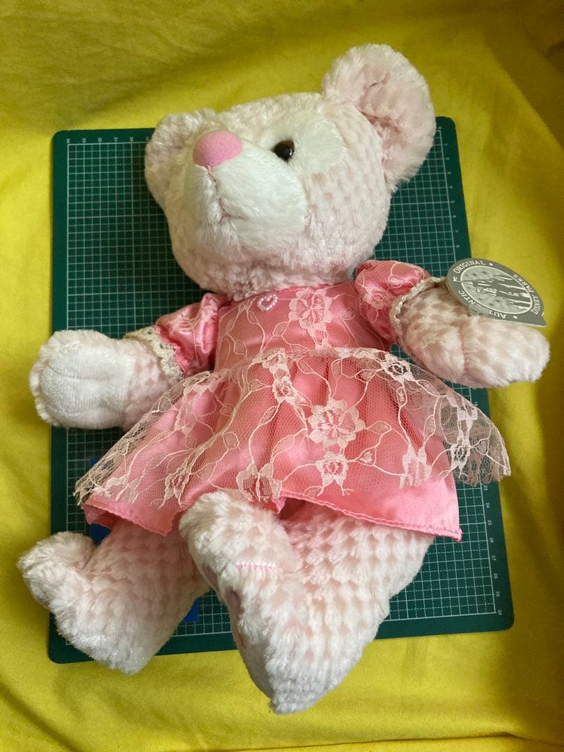 ✳️wdwダッフィー ワッフル プリンセスぬいぐるみ‼️✳️ピンク豪華なレース衣装‼️