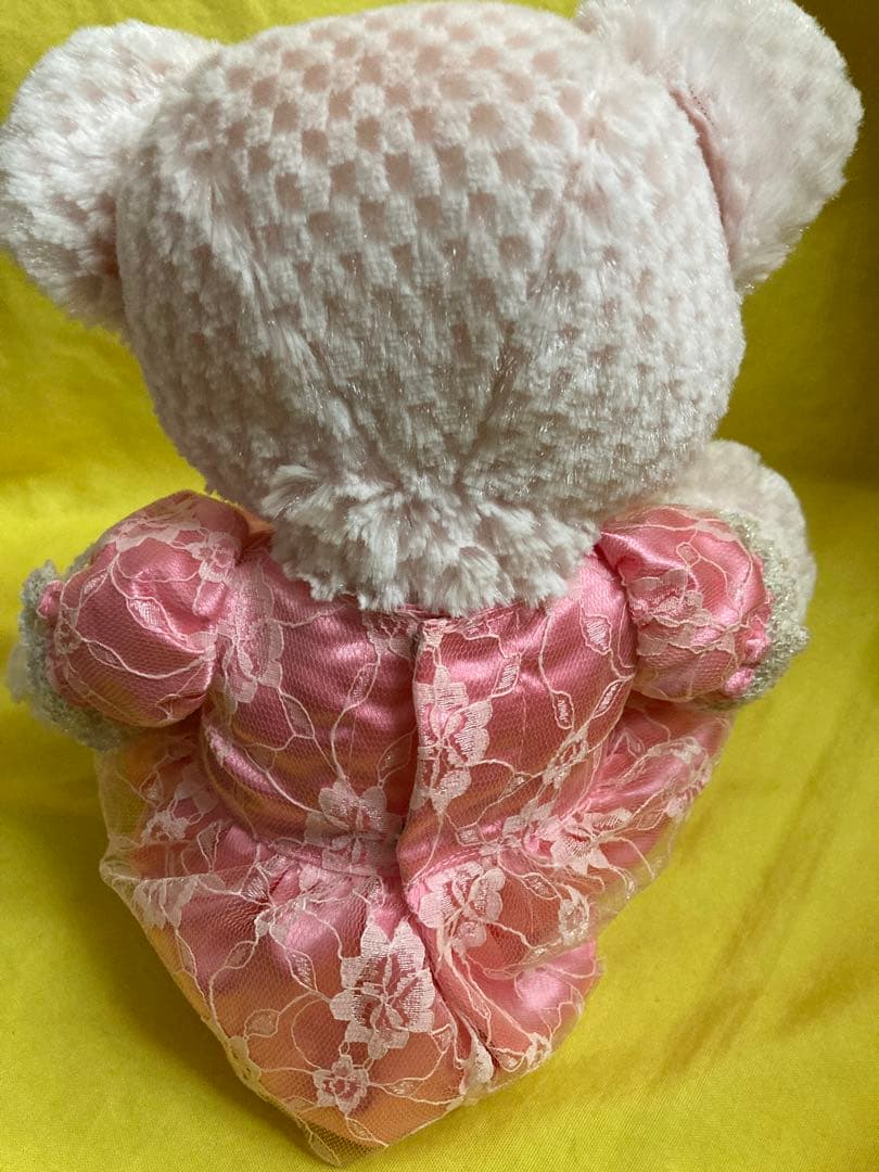 ✳️wdwダッフィー ワッフル プリンセスぬいぐるみ‼️✳️ピンク豪華なレース衣装‼️