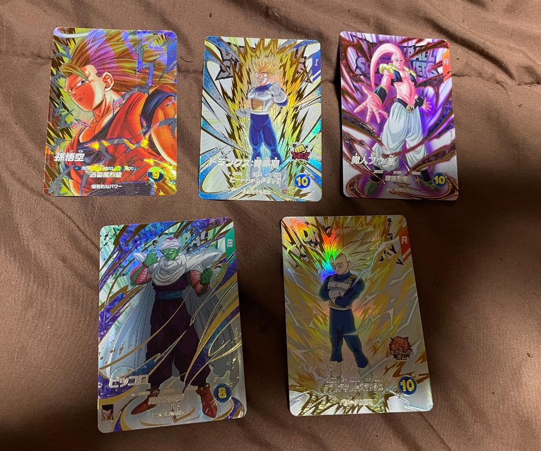 ドラゴンボールダイバーズ EX5枚セット sdv6 076 孫悟空 GDR
