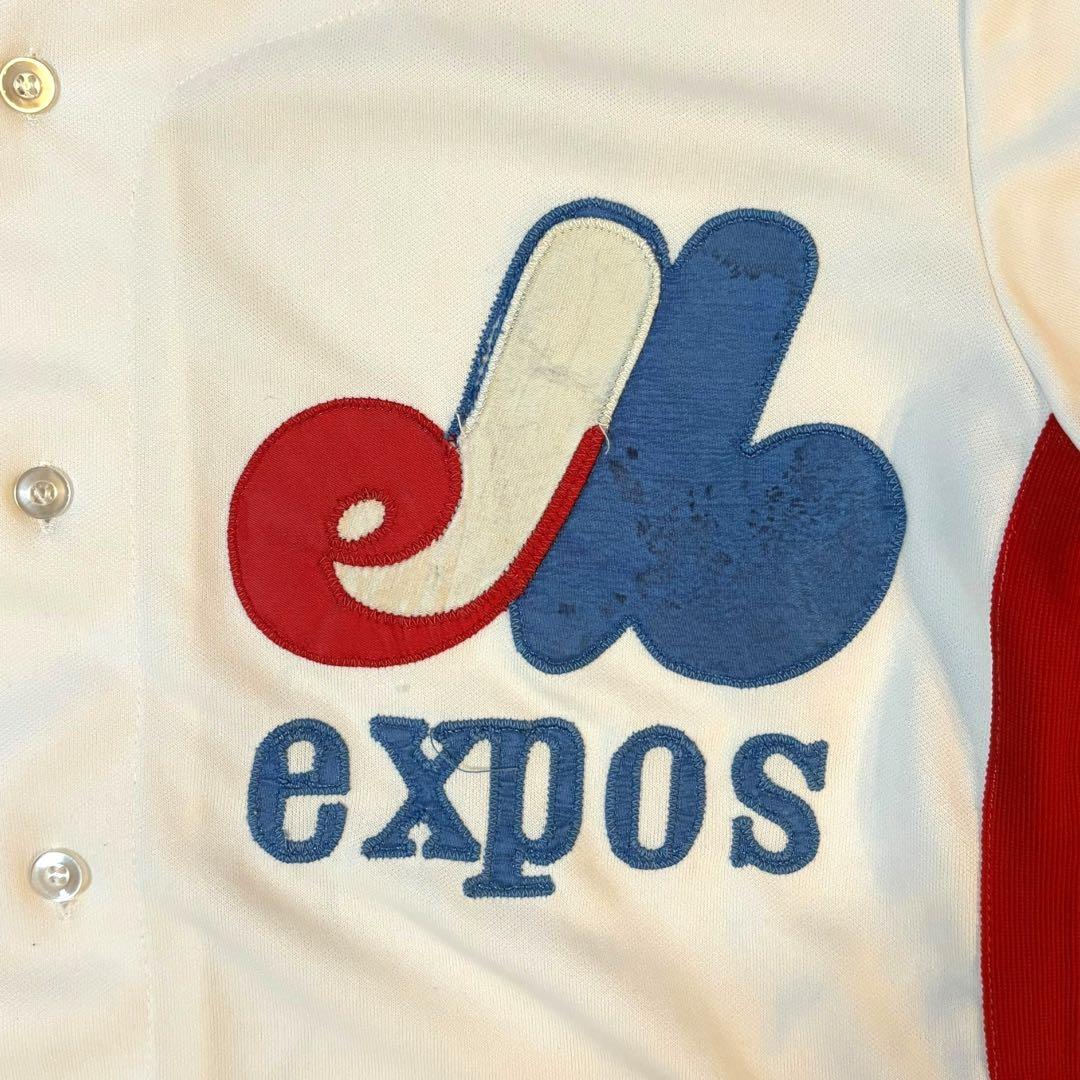 【レアMLB古着】モントリオール エクスポズ #8 カーター　ベースボールシャツ