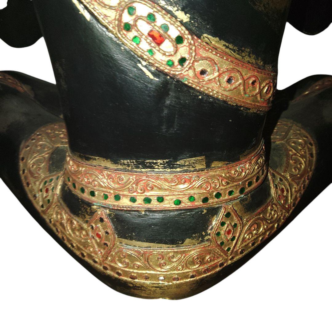 タイ仏教　　木造仏像　高さ66cm　アンティーク