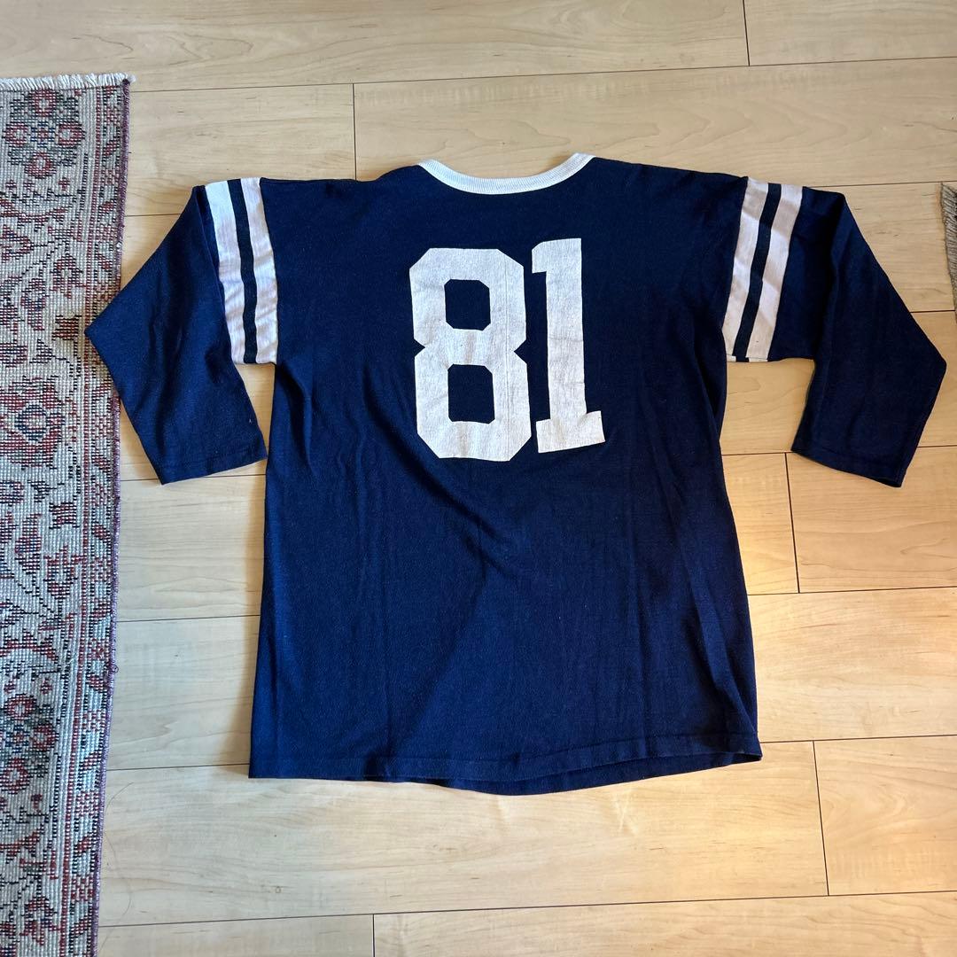 80s YALE vintage ナンバリング　フットボールT
