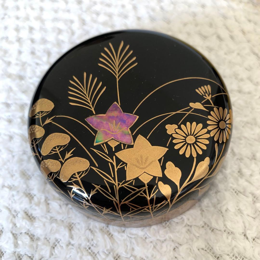 輪島屋本店　花籠絵巻　棗