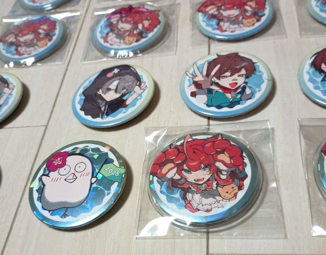 Crazy Raccoon　CRフェス2025　缶バッジ　30個セット