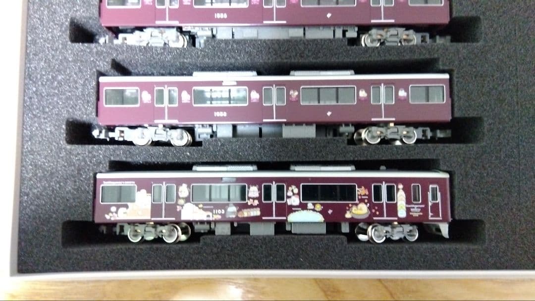 阪急1000系すみっコぐらしラッピング・宝塚線　 Nゲージ8両編成セット